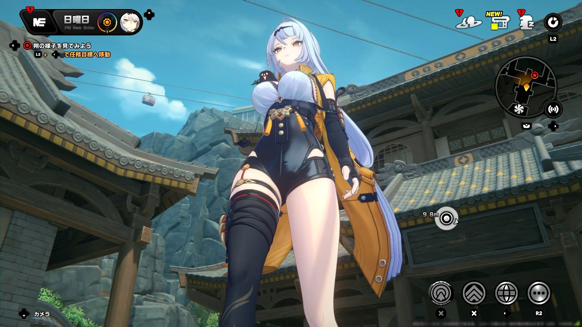 通常のコスチュームもインパクトがすごい