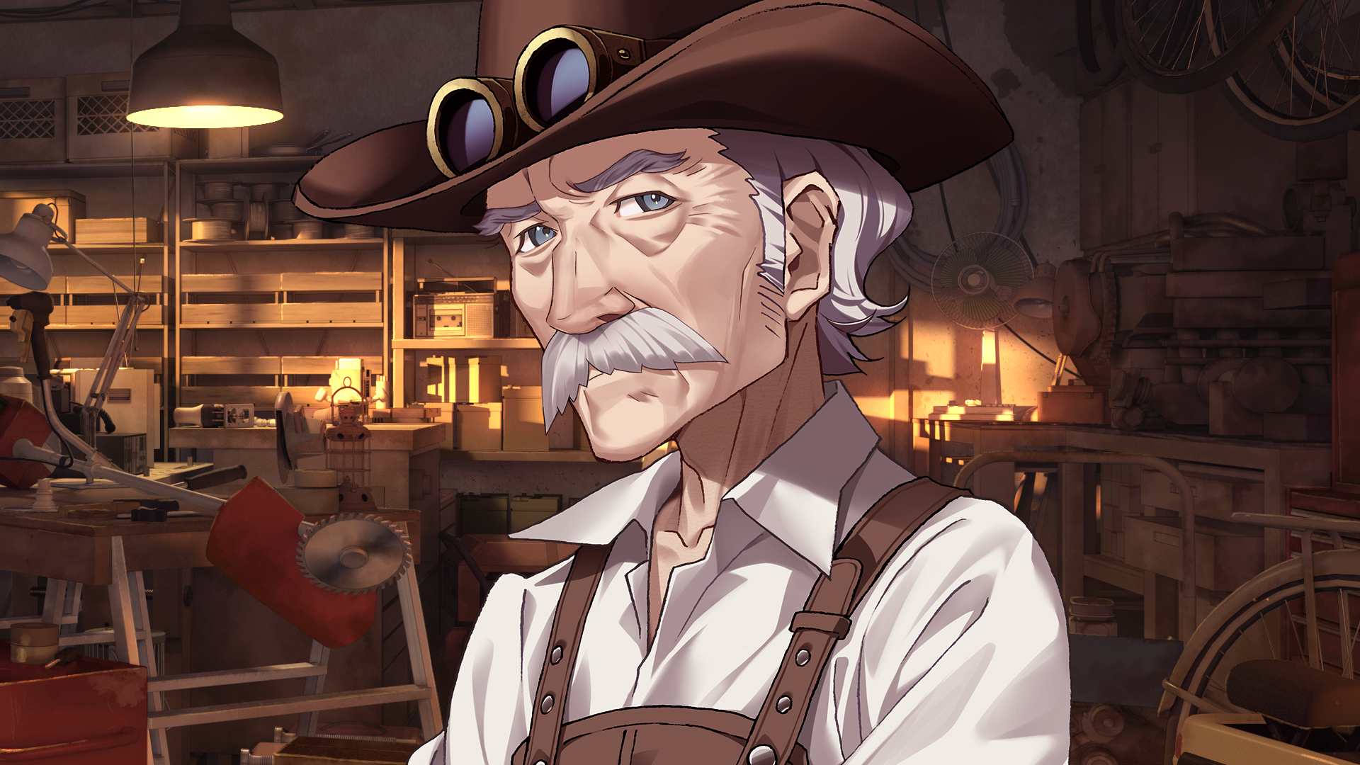 登場人物の中で唯一シブイ見た目のじいさんだが名脇役。声を演じる越後屋コースケさんのボイスもグッと来る