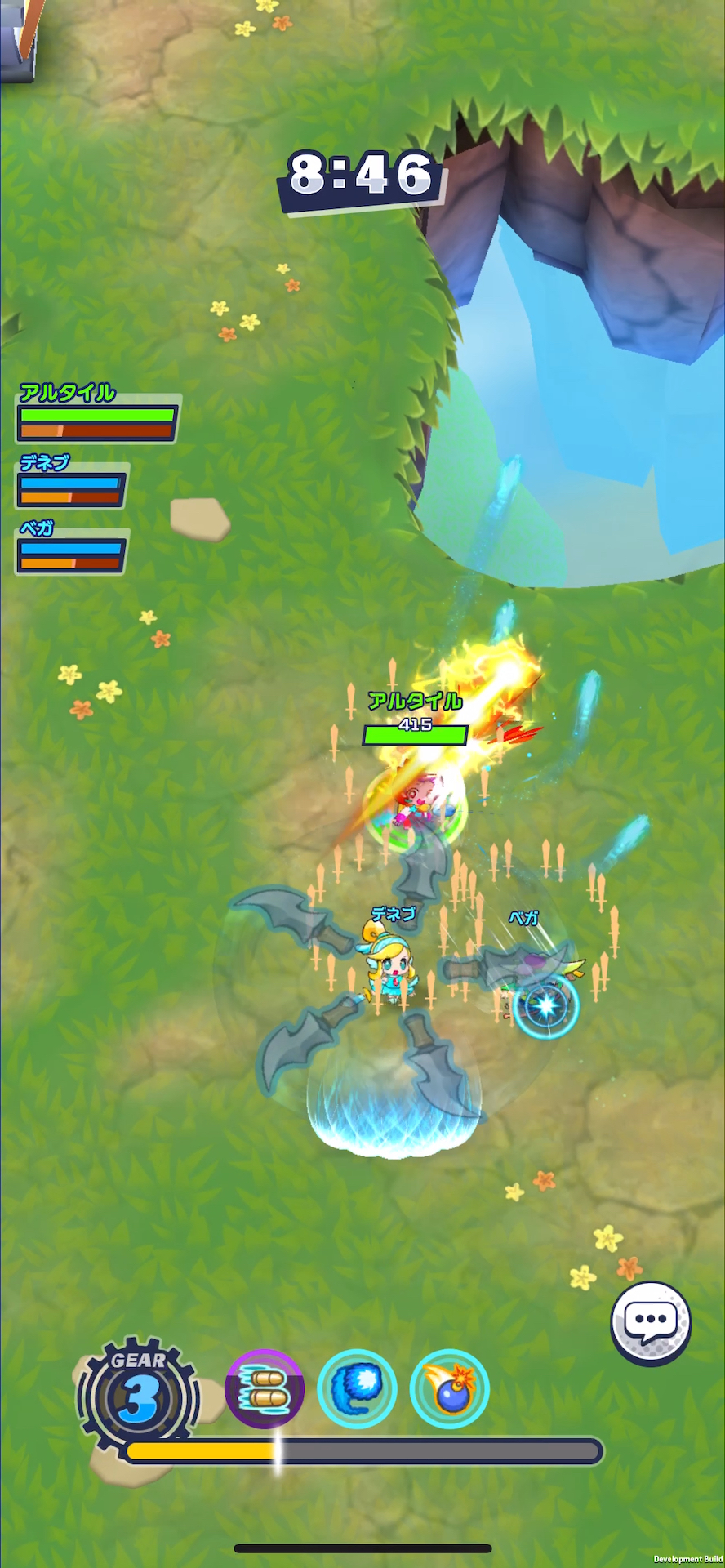 性能が大きく異なるので、キャラクターを変えることで新鮮な気持ちでプレイできる