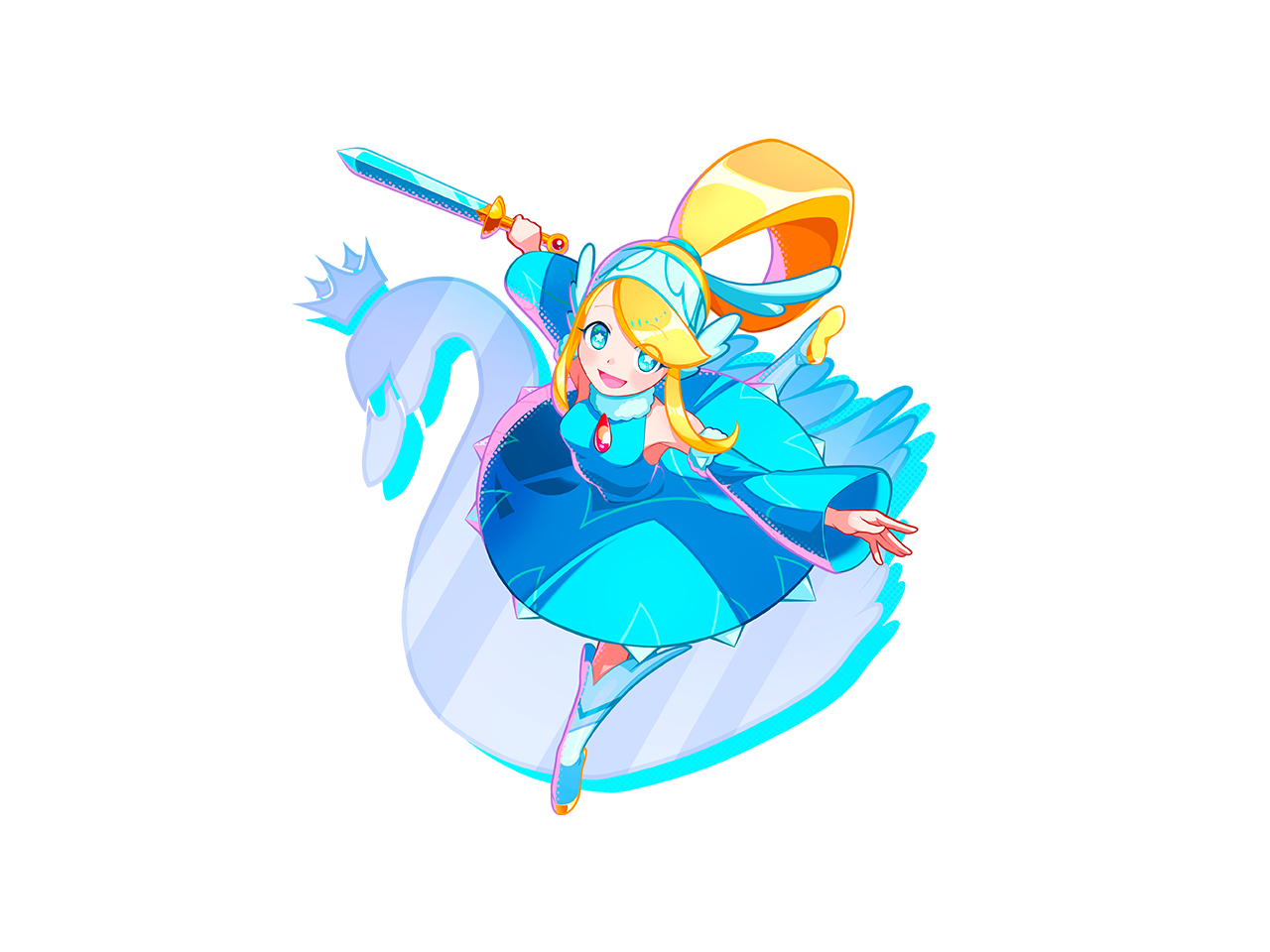 剣による接近攻撃がメインの「デネブ」