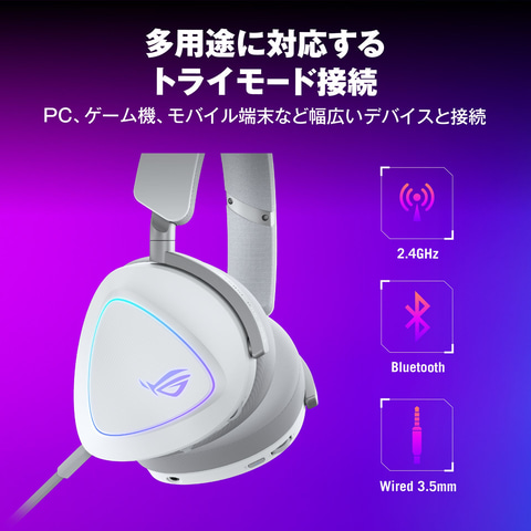 【新品未開封】ASUS ROG DELTA IIワイヤレスゲーミングヘッドセット ASUS ROG Delta II | パソコン工房【公式通販】