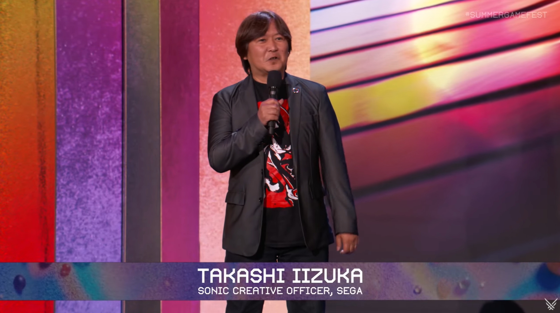 SGFでは飯塚 隆氏も出演。「マインクラフト」とのコラボを発表した