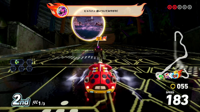 1位のプレイヤーにコース選択権を与える