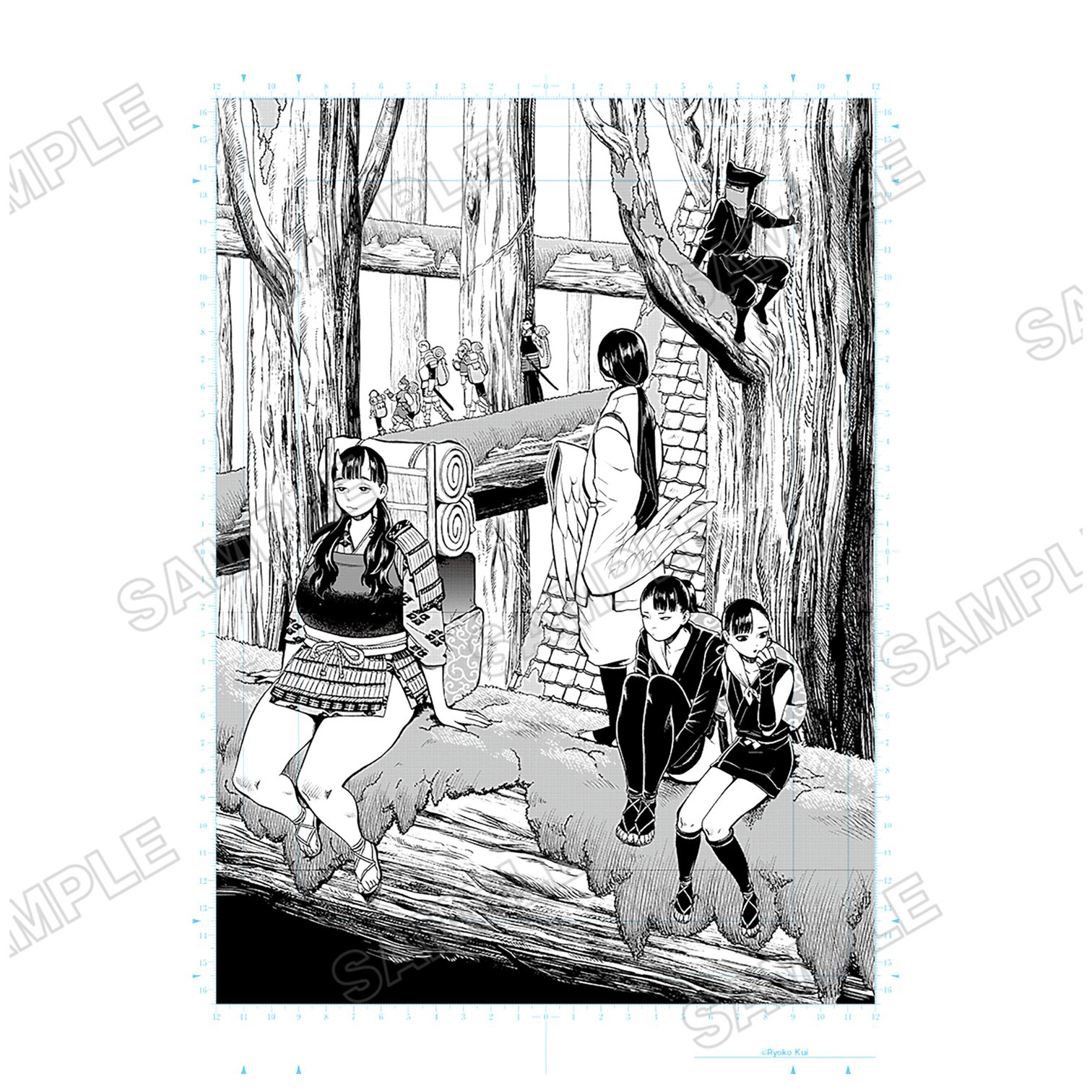 「ダンジョン飯」迷宮探索展 記念複製原稿G (第36話扉) 880円