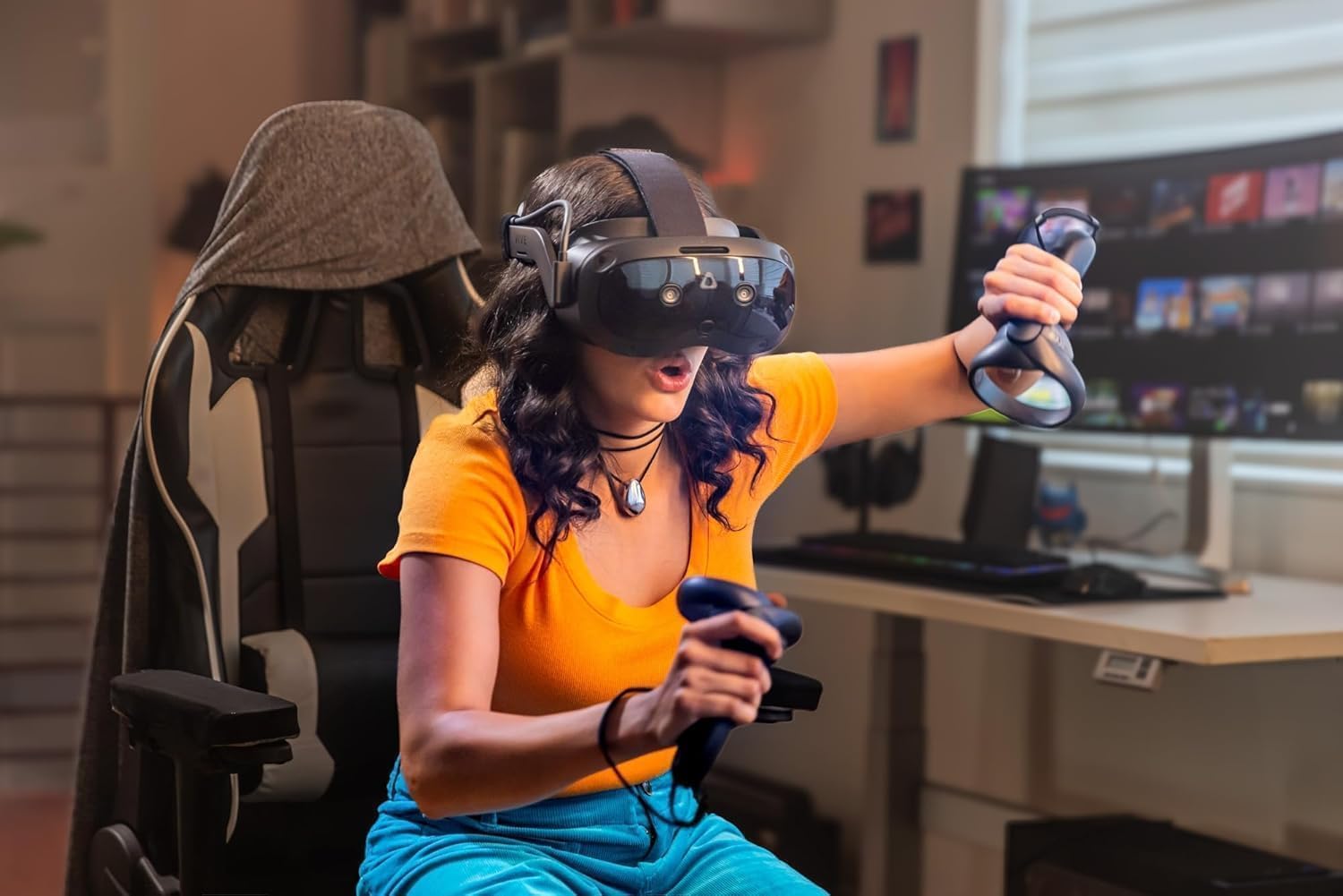 「VIVE Focus Vision」使用イメージ