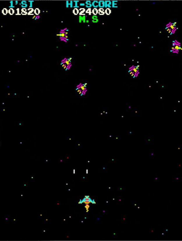 画面外にしばしば飛び出すなど、神出鬼没に動き回るフォーディ