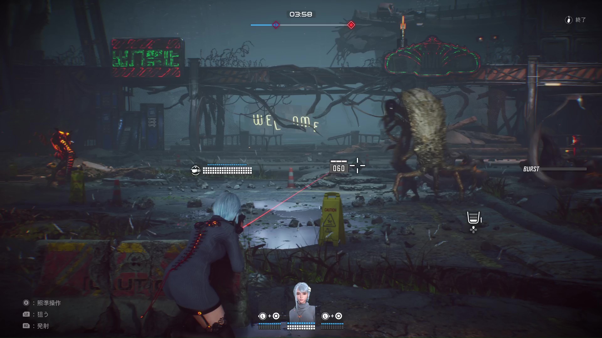 「殲滅戦」では迅速に敵を撃破していかないとタイムオーバーになってしまう