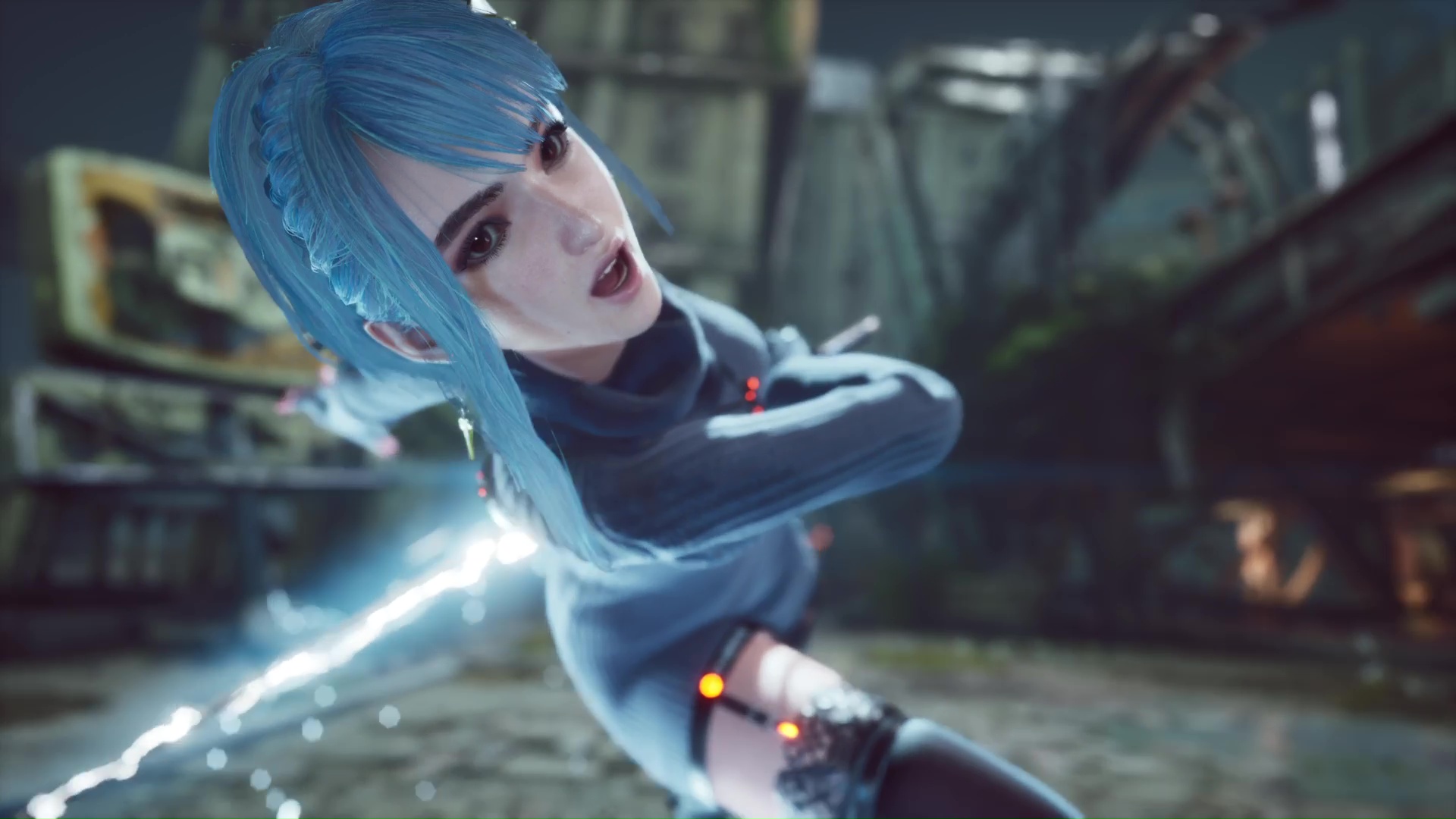 イヴの斬撃で敵の動きを一定時間封じることも可能