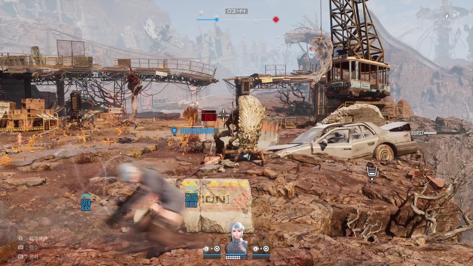 初めのうちは、敵を撃ちながら攻撃を回避するというのがなかなかに難しい