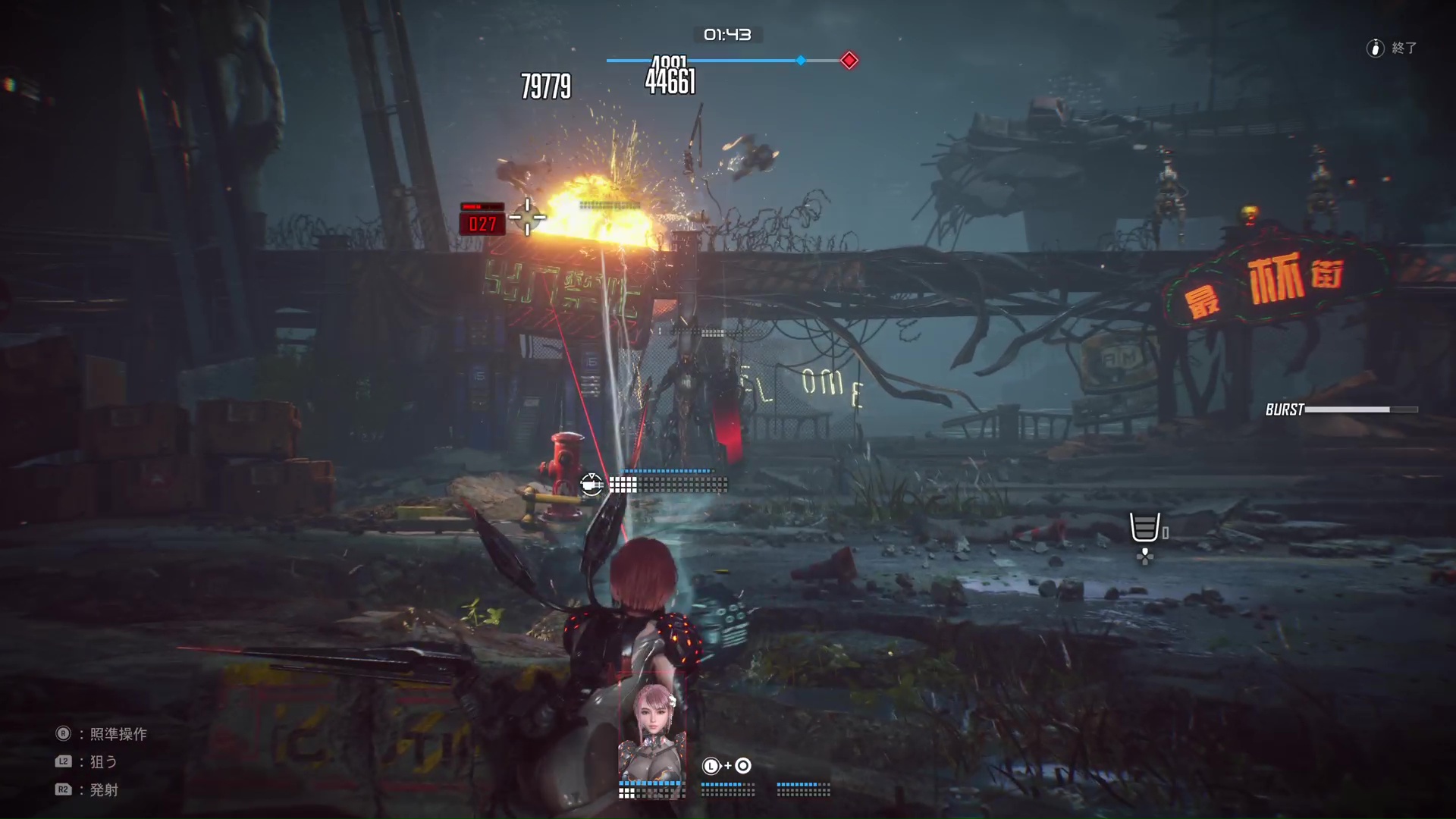 一体ずつ相手にしていると時間が足りなくなってしまうので、爆発する敵を上手く利用して、敵を一網打尽にするなどの戦略が重要になる