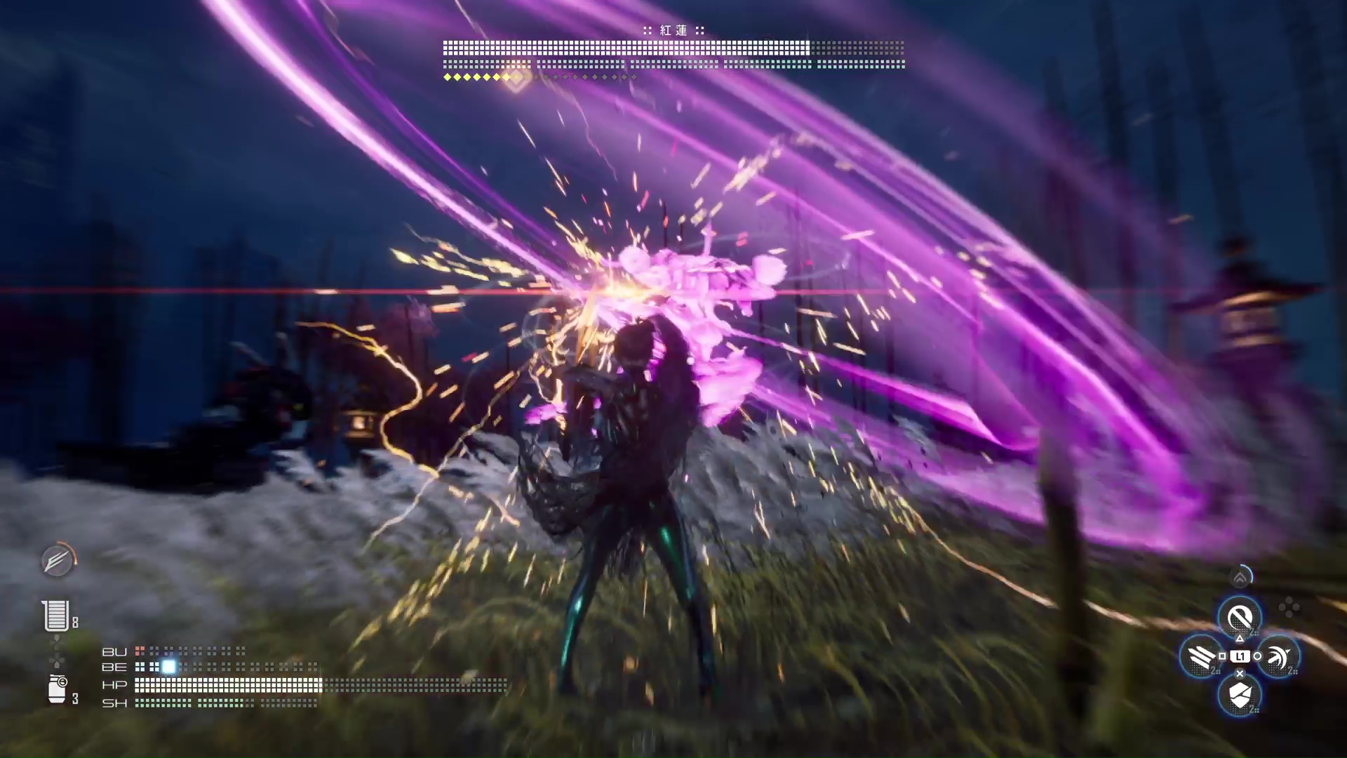 一撃一撃の火力が高いので、パリィか回避で的確にかわしたい