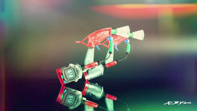 スプラマニューバー耀（サブ：タンサンボム／スペシャル：グレートバリア）