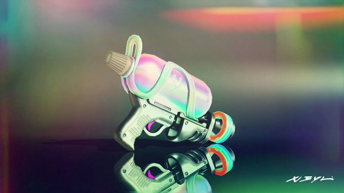 スプラシューター煌（サブ：クイックボム／スペシャル：テイオウイカ）