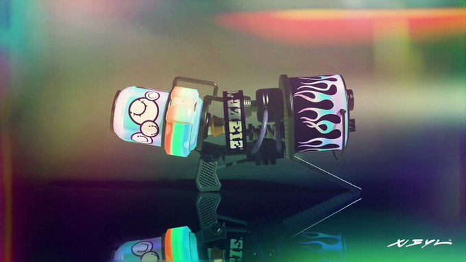 ホットブラスター艶（サブ：ジャンプビーコン／スペシャル：カニタンク）