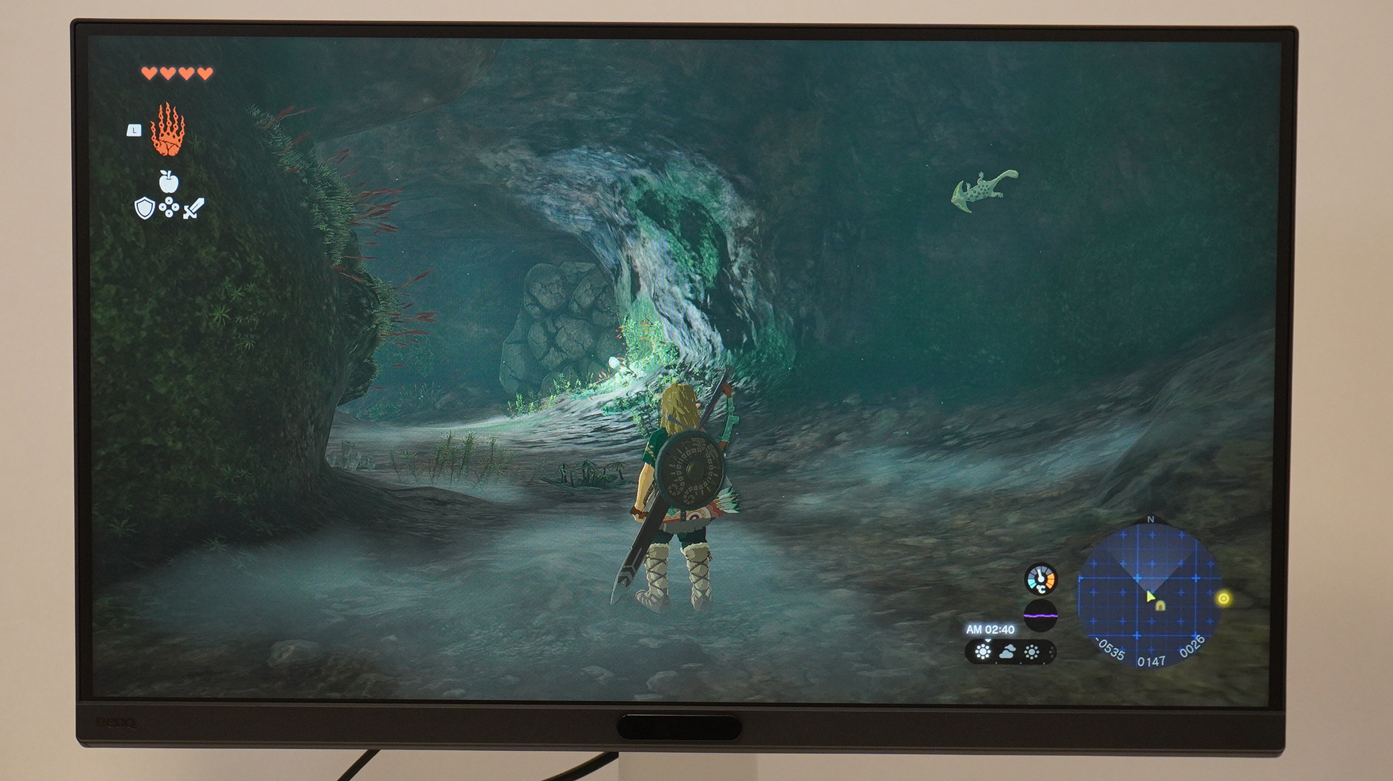 ブルーライト軽減なし