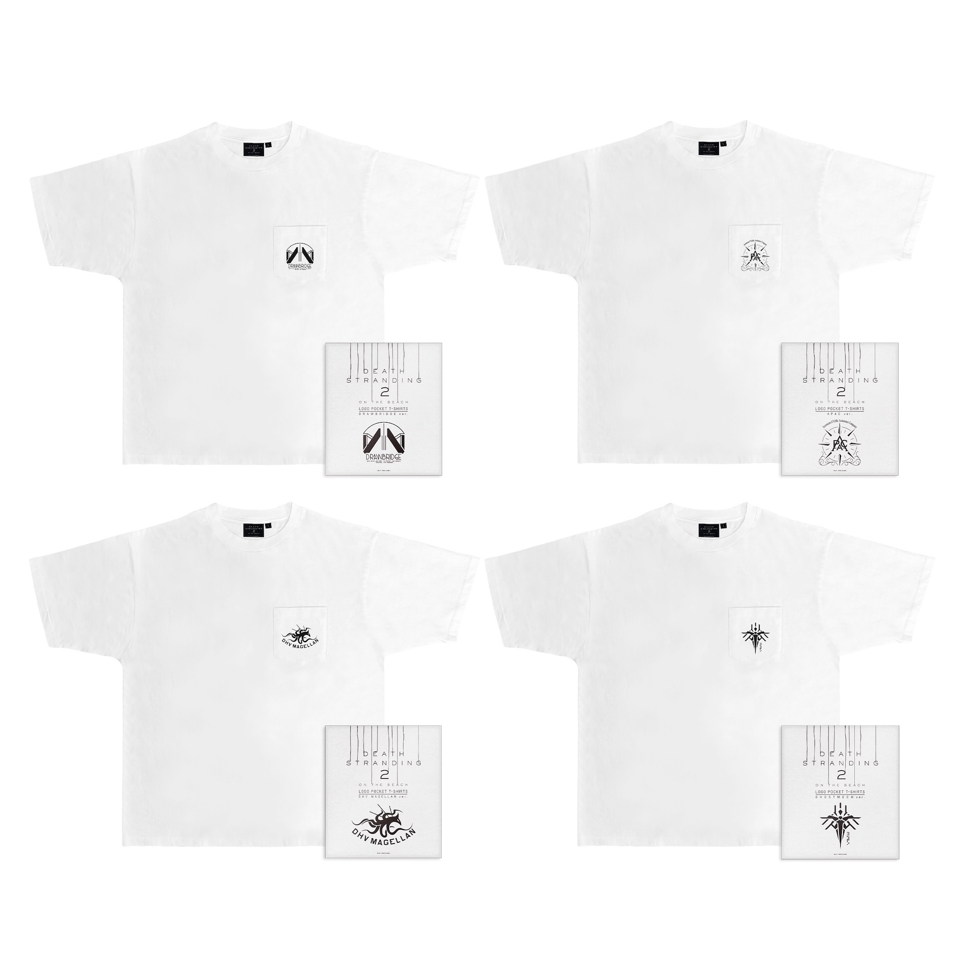 パック T シャツ 各4,950円