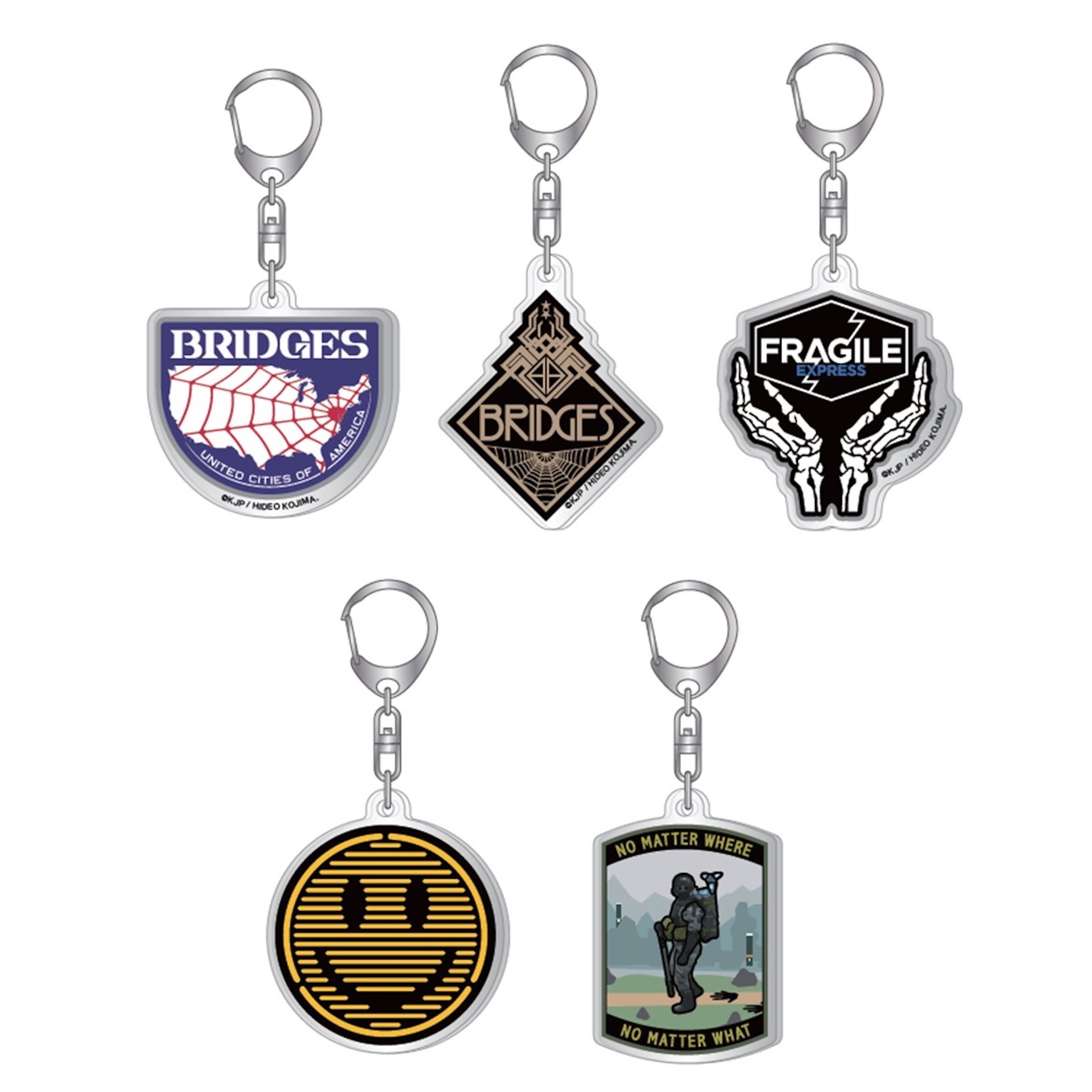 トレーディングアクリルキーホルダー 660円