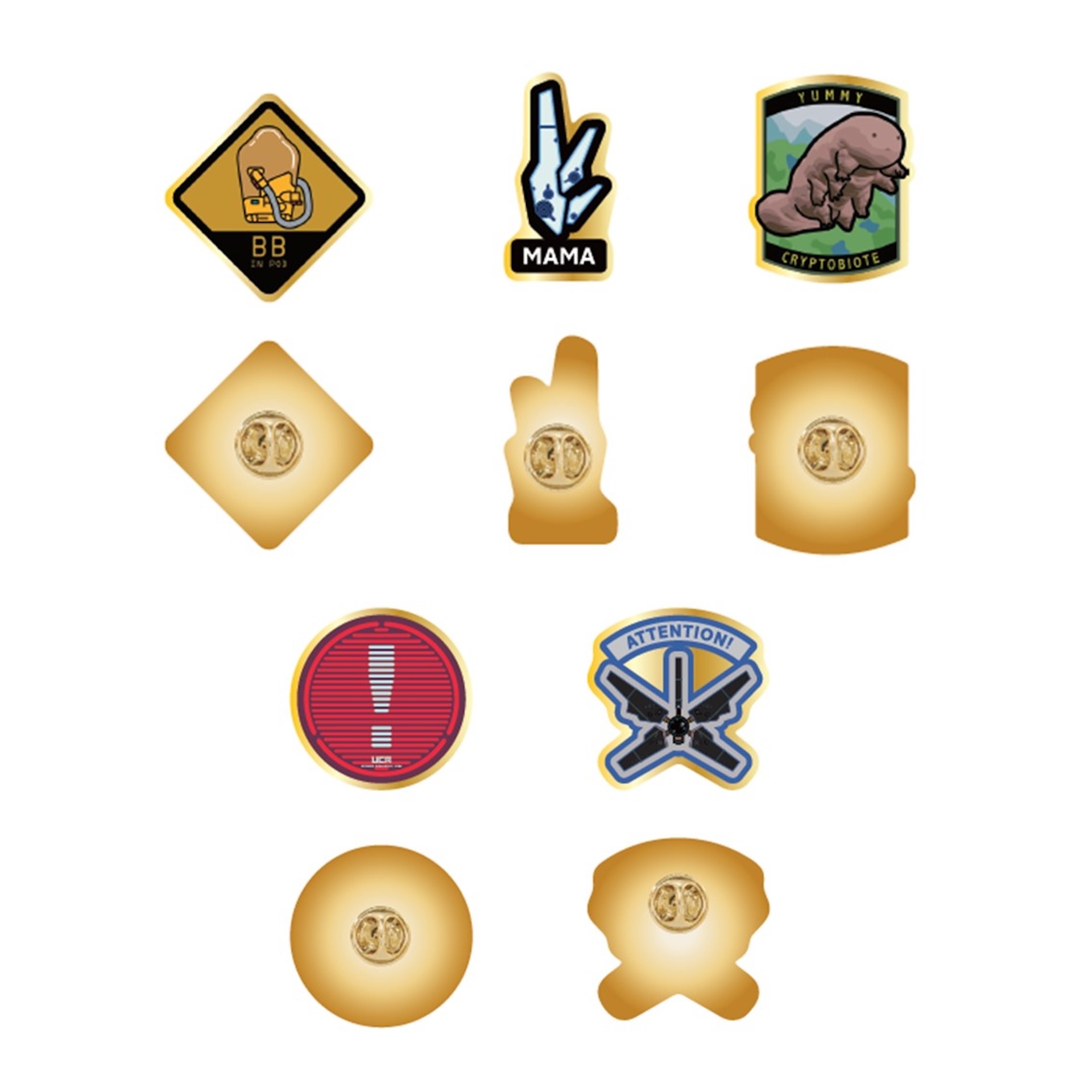 トレーディング ピンバッジ 770円