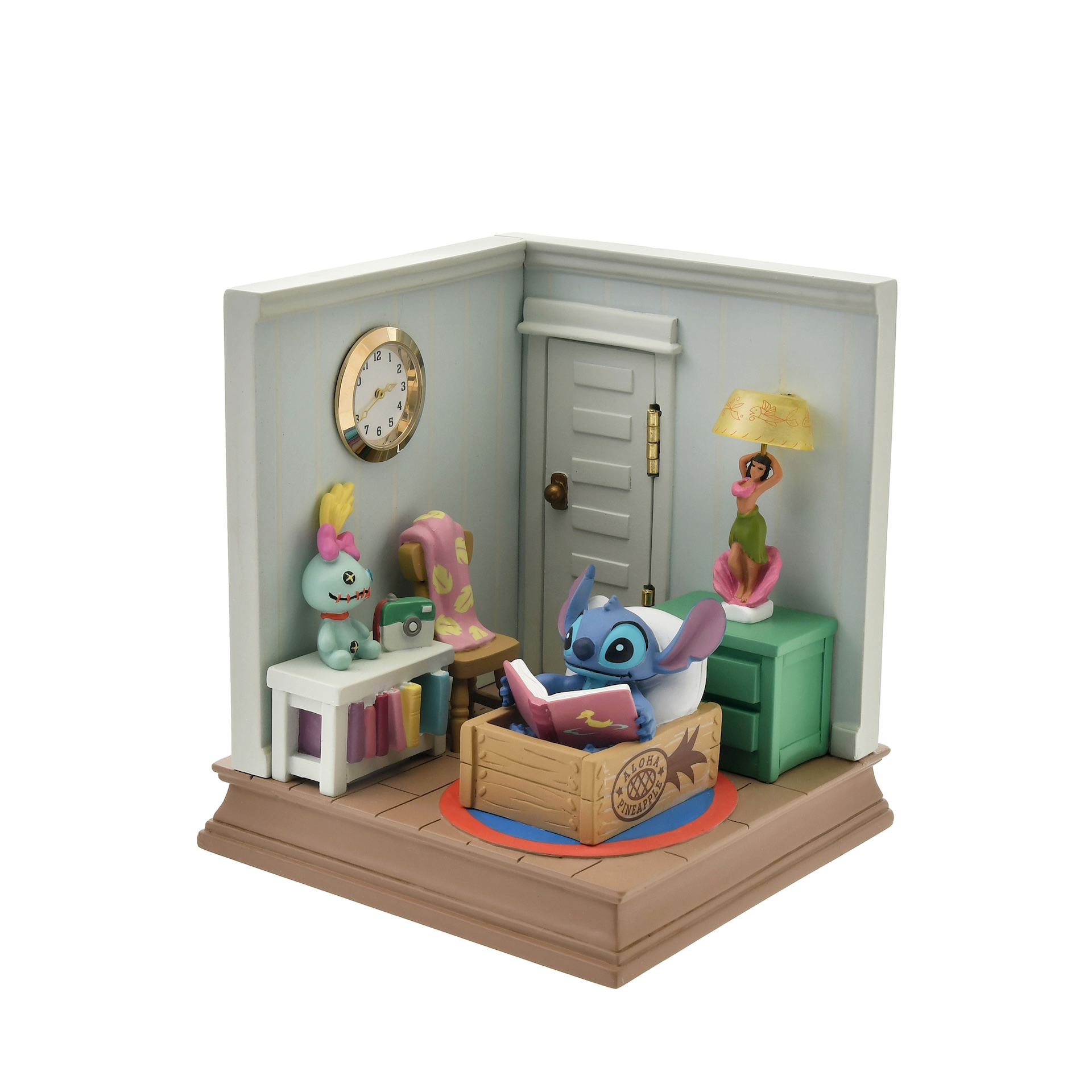 時計付き LED ライトフィギュア 9,500円