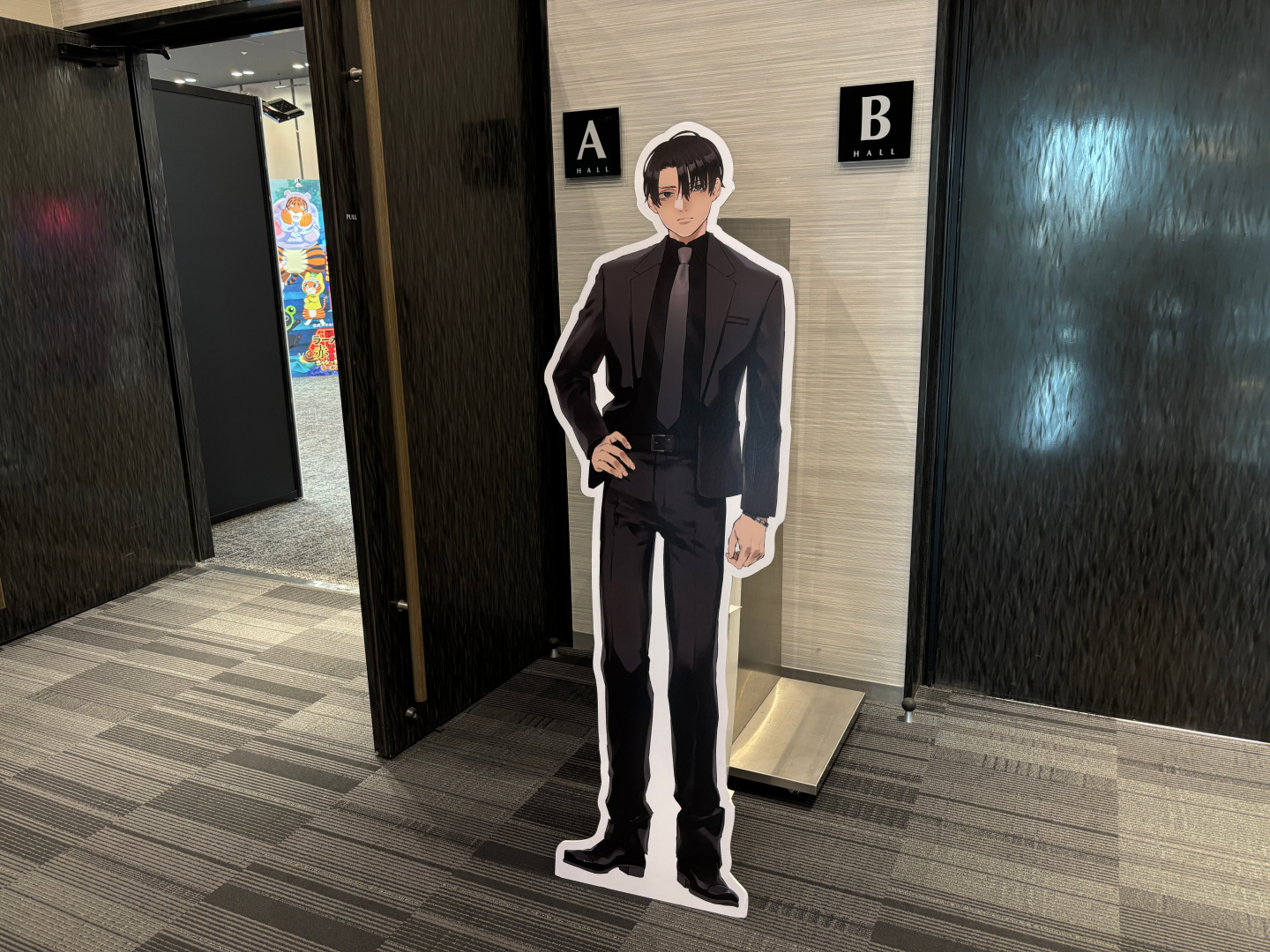 こちらもノアのパネルがあり一緒に写真を撮影できる