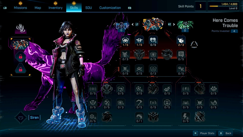 過去最大級のスキルツリー。これはほんの一部だ