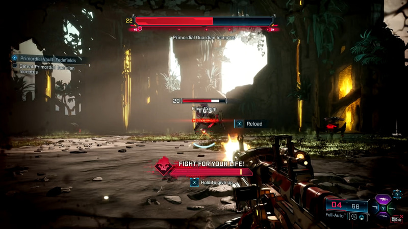 倒されてもライフが尽きる前に周囲の雑魚を一体でも倒せればその場で復活できる！