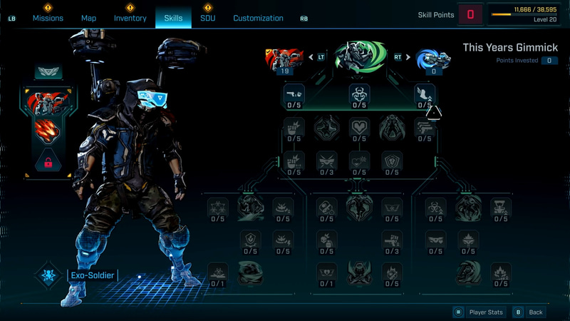 戦闘に特化したエクソスーツのガジェット機器を使いこなす元軍人「ラファ」