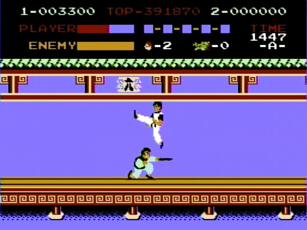 ステージ1のボス、棒術使い