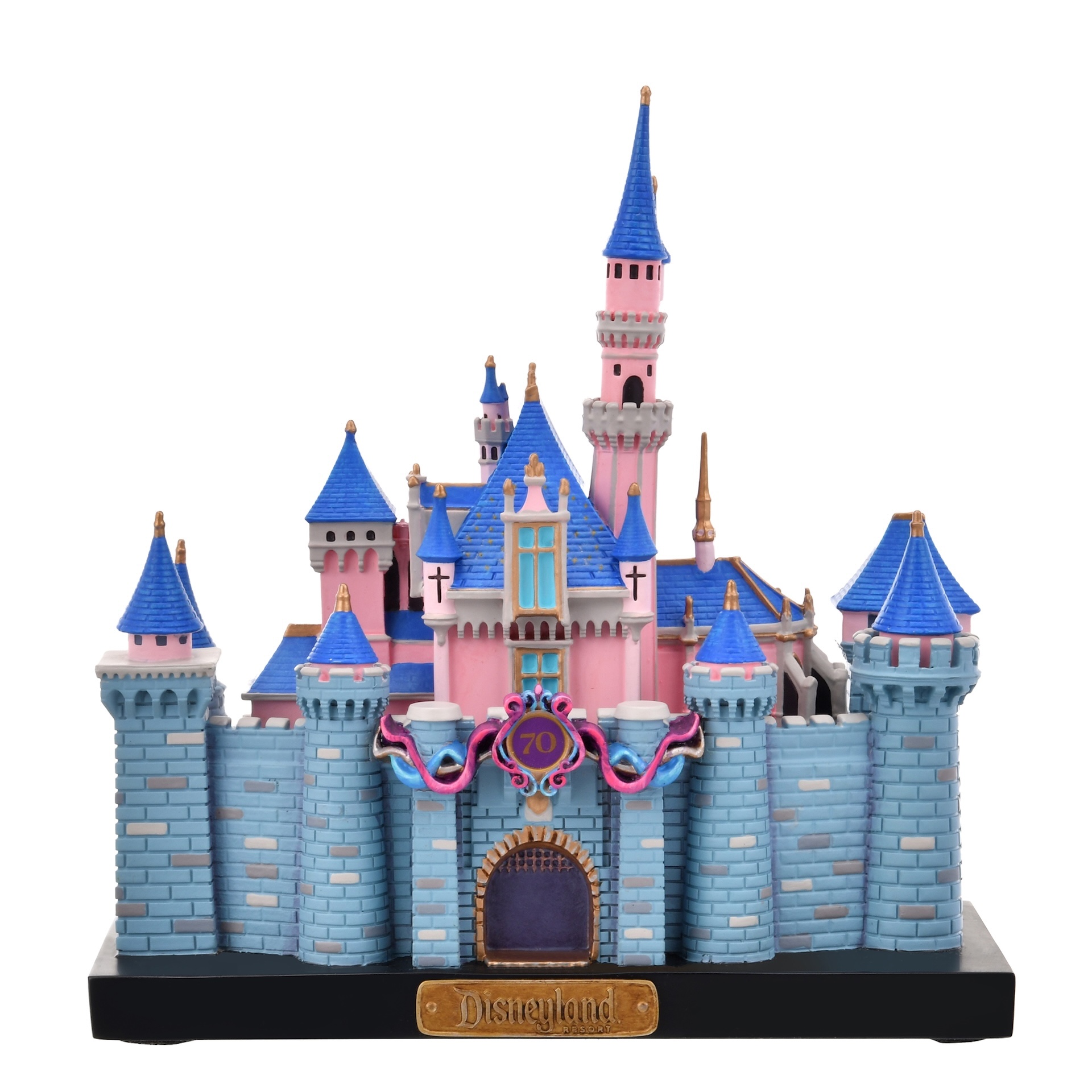 フィギュア 城 Sleeping Beauty Castle DISNEYLAND RESORT 70TH CELEBRATION　18,000円