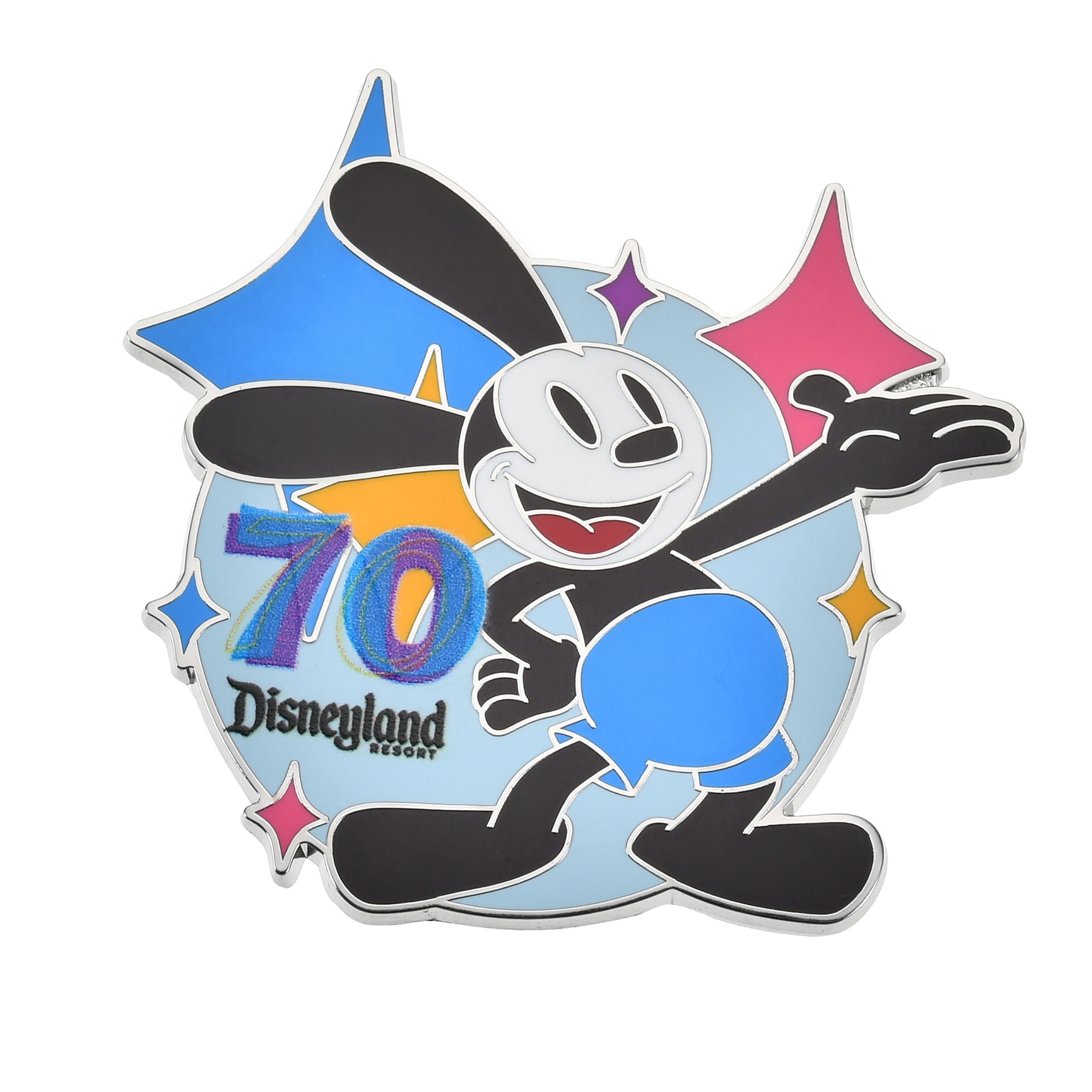 オズワルド・ザ・ラッキー・ラビット ピンバッジ DISNEYLAND RESORT 70TH CELEBRATION 1,400円
