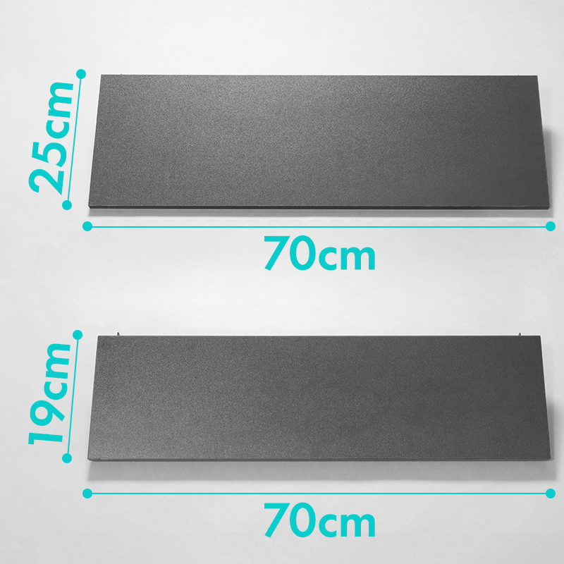 突っ張りタイプ：大1枚、小3枚、据え置きタイプ：大1枚、小2枚