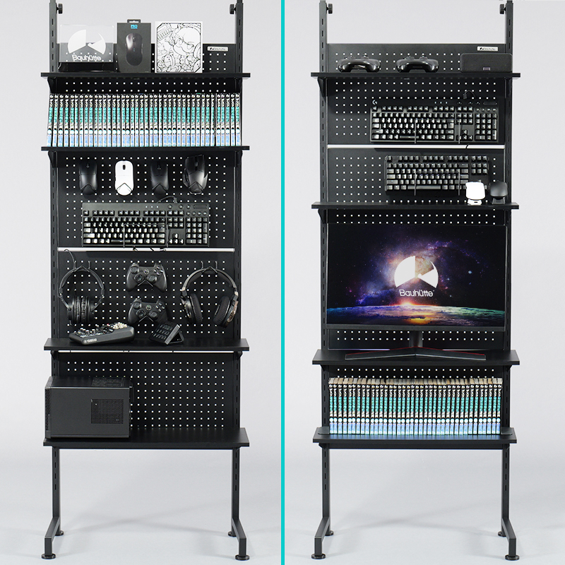 突っ張りタイプ：大1枚、小3枚、据え置きタイプ：大1枚、小2枚