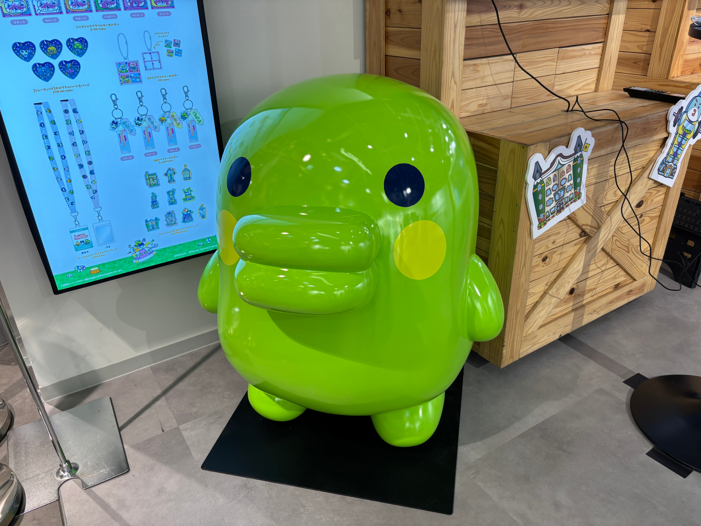 まめっちたちのパネルなどフォトスポットも！