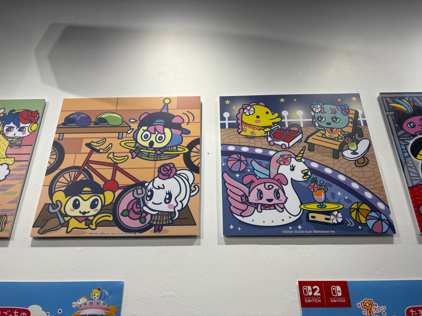 イラストレーターのJINCO氏が手掛ける描き下ろしイラストも間近にチェックできる