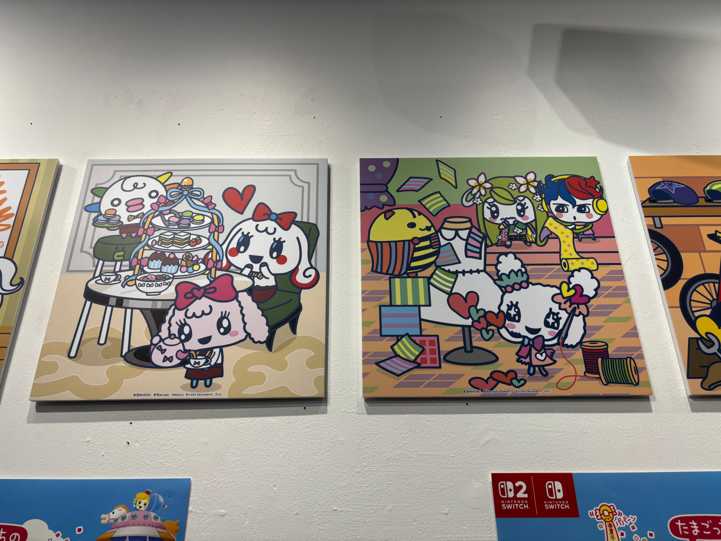 イラストレーターのJINCO氏が手掛ける描き下ろしイラストも間近にチェックできる