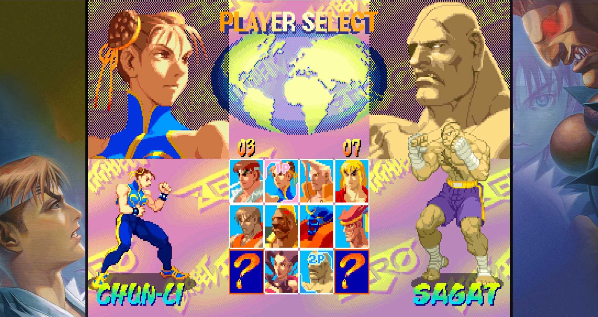 チュン・リー、サガット