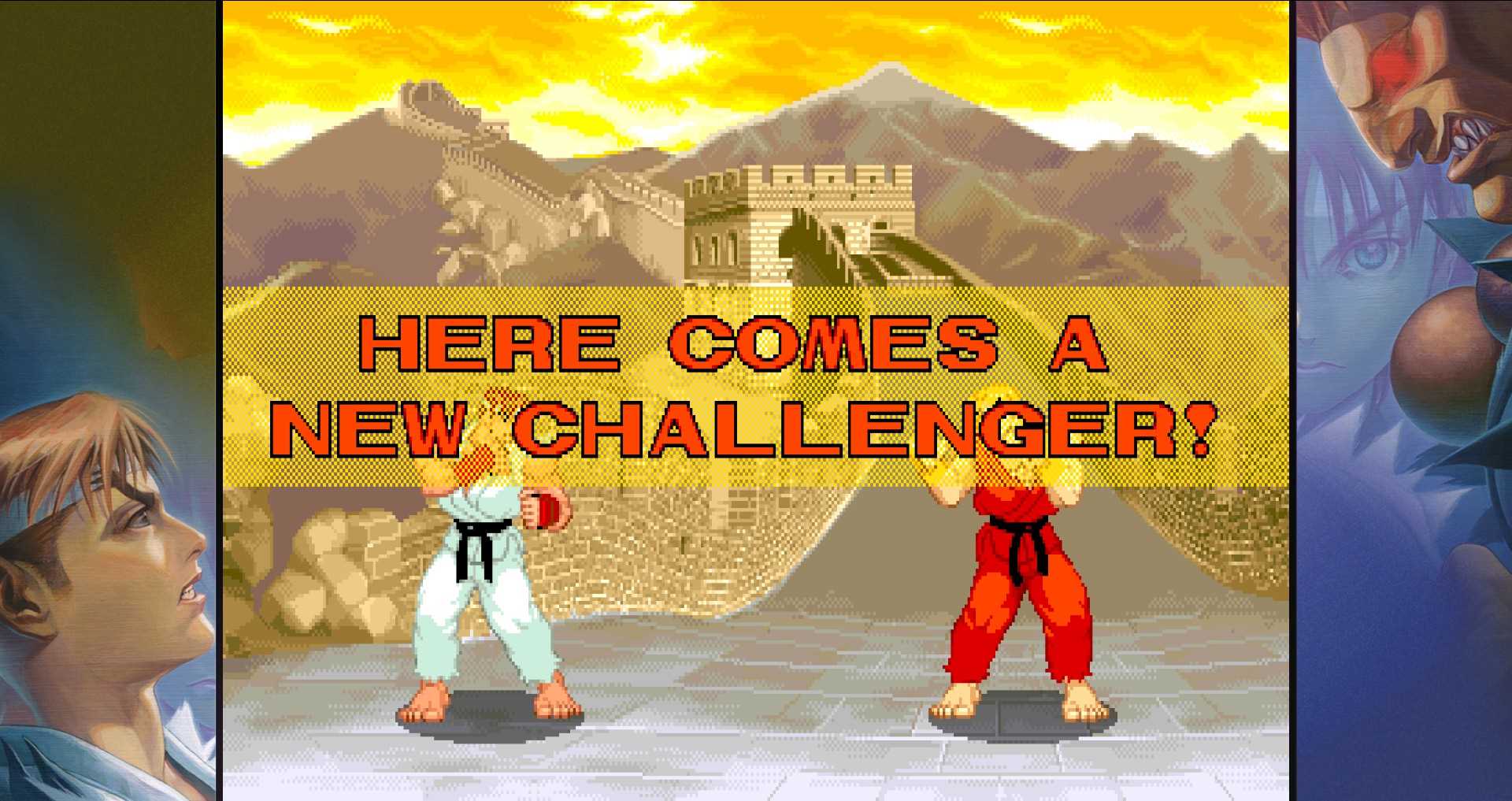 コマンドが成立するとベガが乱入