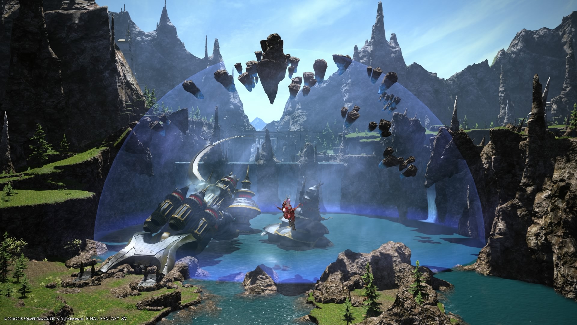 機工城アレキサンダーがある低地ドラヴァニア