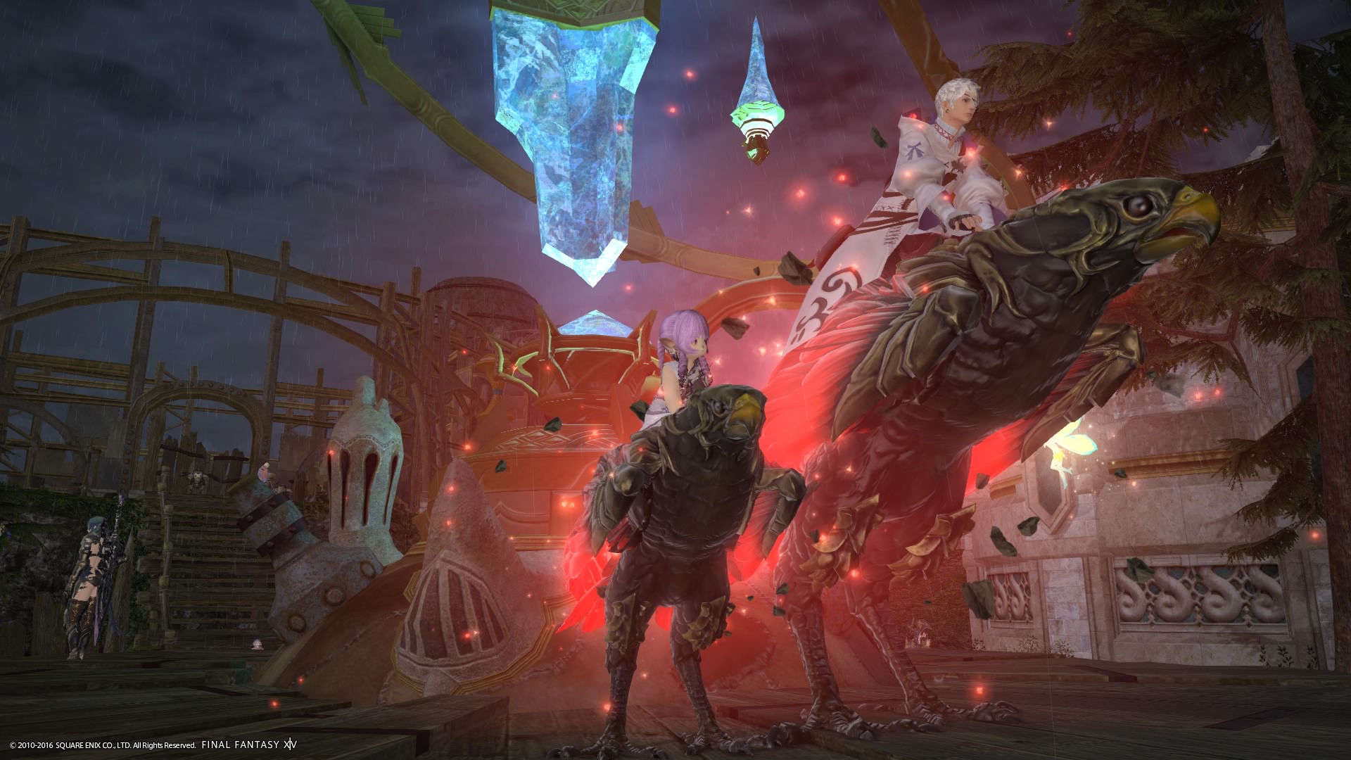 極ラーヴァナ討滅戦で無事ゲットしたマウント。当時は本当に貴重品のなかの貴重品だったのだ