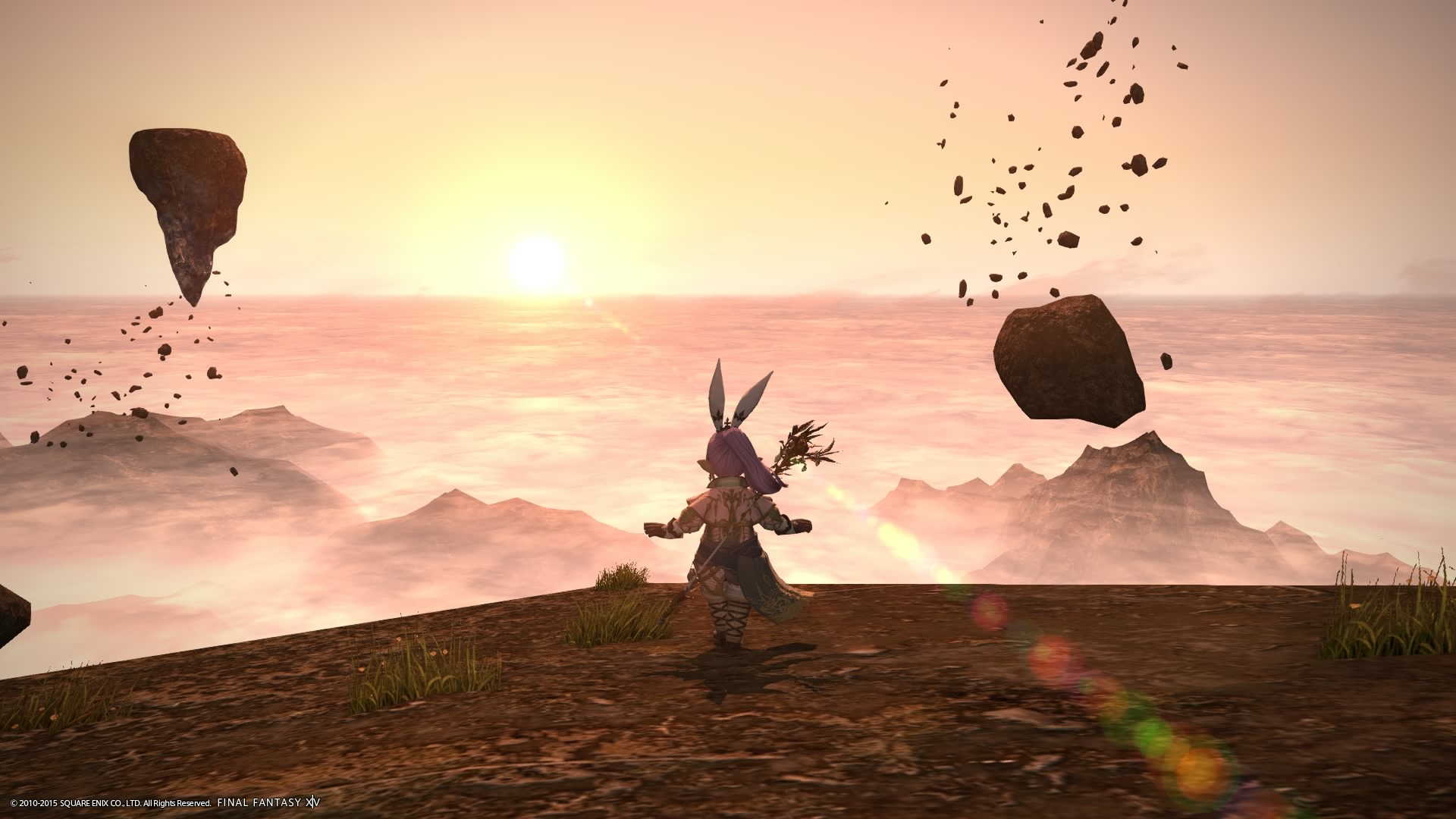 アバラシア雲海の夕暮れ