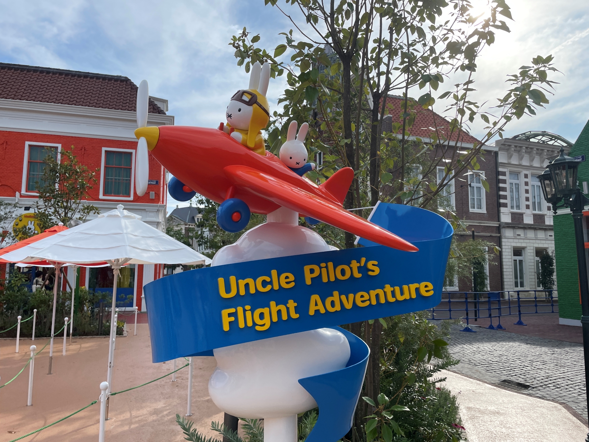 ボタンを押すと上昇する、という仕掛けが面白い。地上からの見た目以上に高く上がるので、実に楽しい