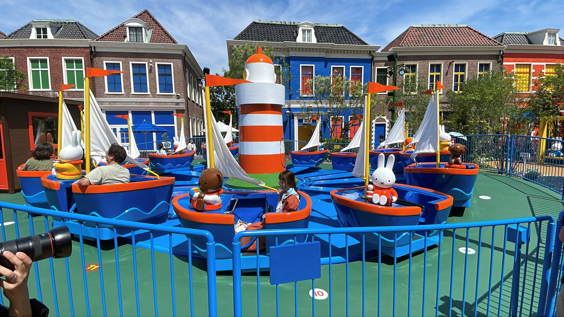 空中にあがらない分、スピードが速くなっている。大人も思わず笑顔になるだろう