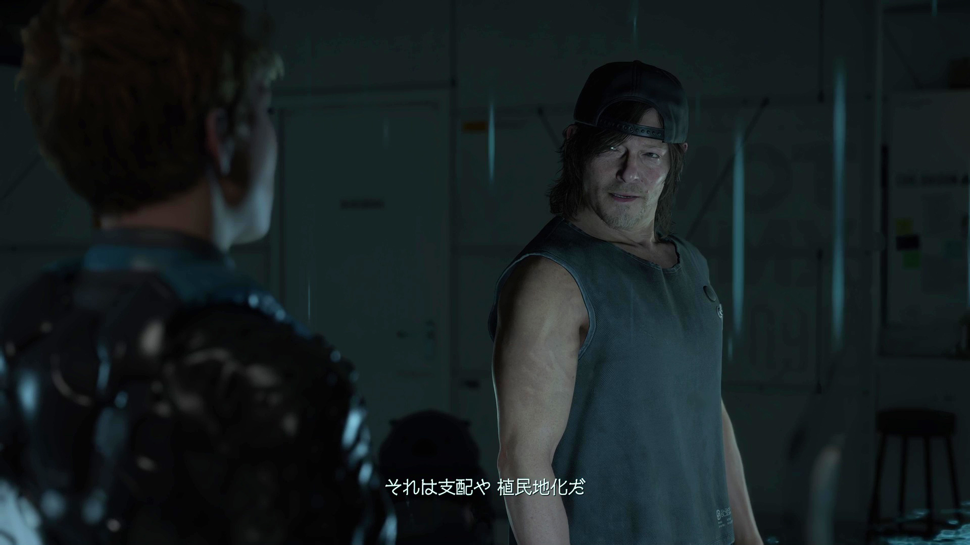 伝説の配達人として語られるサム。本作の主人公だ