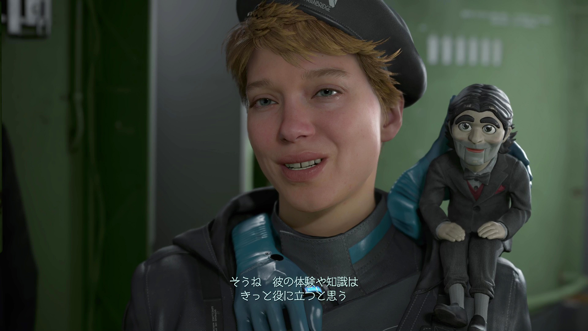 フラジャイル。跳ね橋部隊のリーダーとしてサムとともに行動する。首元にあるもう一つの手「セカンドハンド」が印象深い