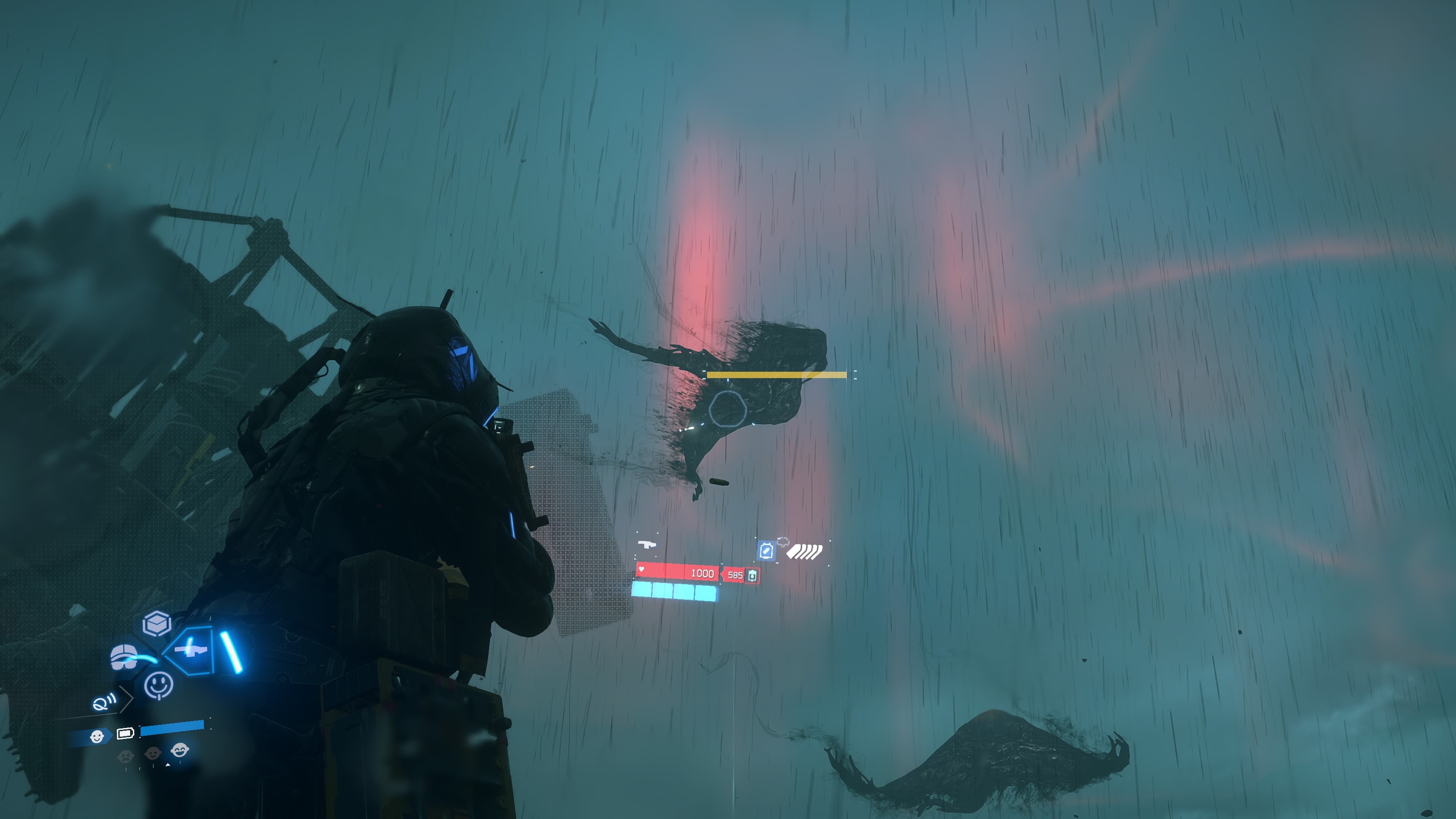 エイのような新種のキャッチャー。飛行しているため、グレネードなどは届かないことがある強敵だ