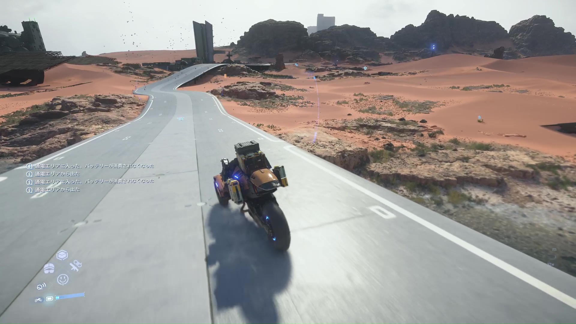 SSSで繋がっていると国道復旧のための必要資材が大幅に減ることもある