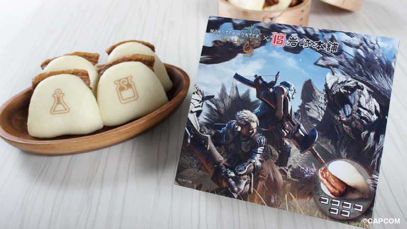 第1弾「モンスターハンターワイルズコラボ角煮まんじゅう6個入り」
