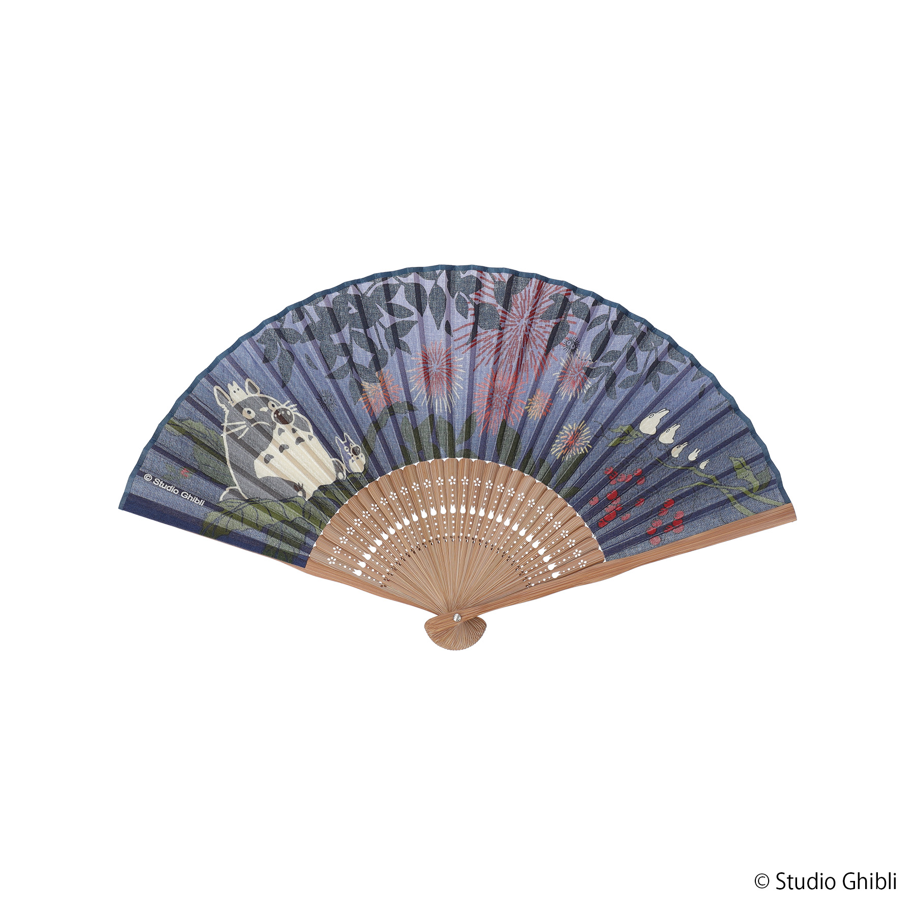 となりのトトロ 扇子 木漏れ花火 4,070円