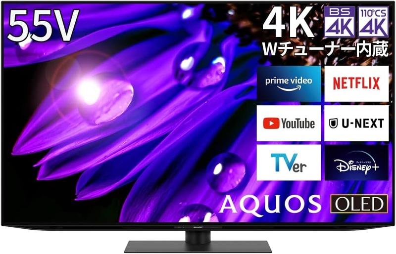 「55V型有機ELテレビ「AQUOS OLED 4T-C55EQ1」」
