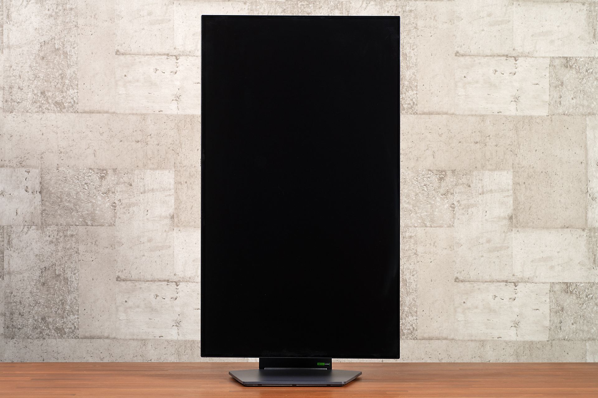 画面を90度回転させて縦画面にした状態